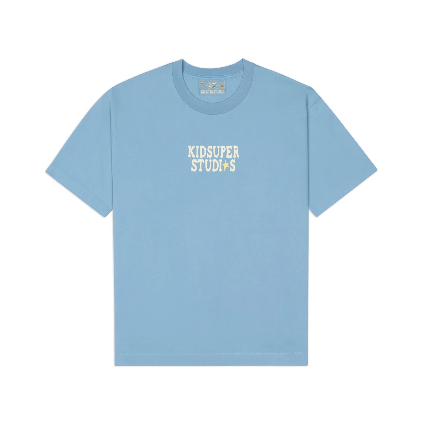 T-shirt Boy Moon Blue