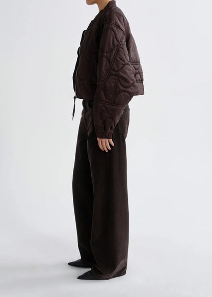 Jacket Iona Quilted Brown