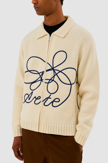 Sweater Flower Logo Cream