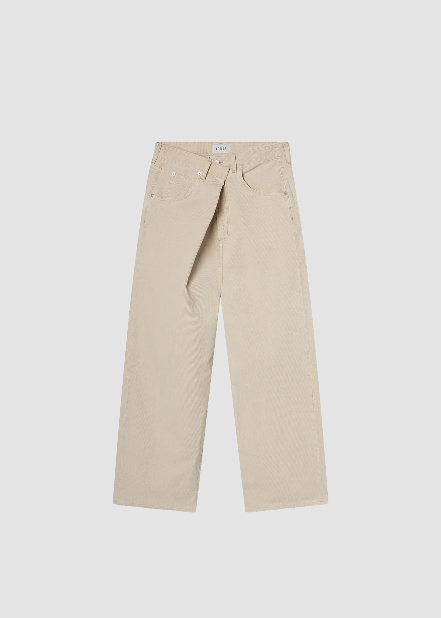 Jeans Vana Fold Corduroy Rice