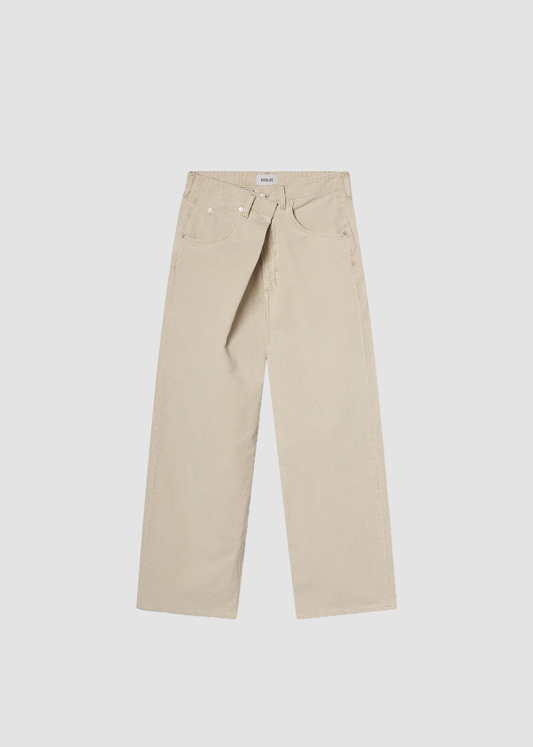 Jeans Vana Fold Corduroy Rice