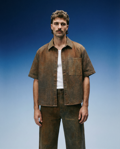 Jeans Afton Bark Copper Brown