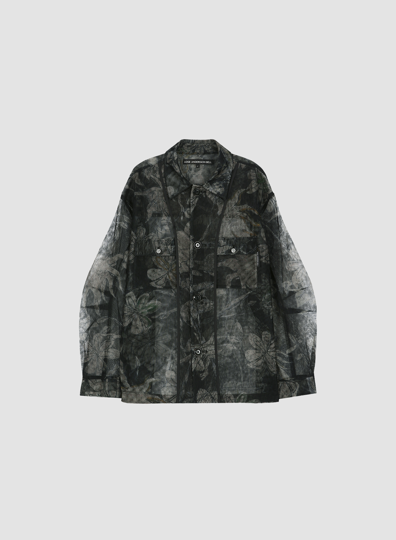 Shirt Karim Sheer Flower Printed