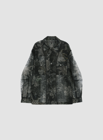 Shirt Karim Sheer Flower Printed