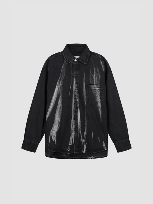 Shirt Black Denim