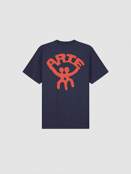 T-shirt Arte Together Navy