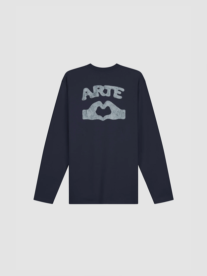 T-shirt Diels Longsleeve Navy