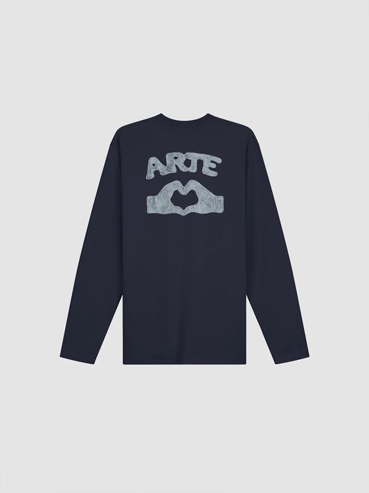 T-shirt Diels Longsleeve Navy