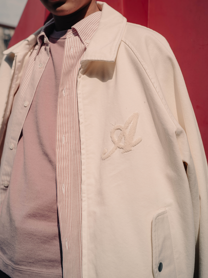 Bomber Jacket Roman Pale Beige