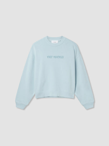 Mikina Distort Washed Ice Blue
