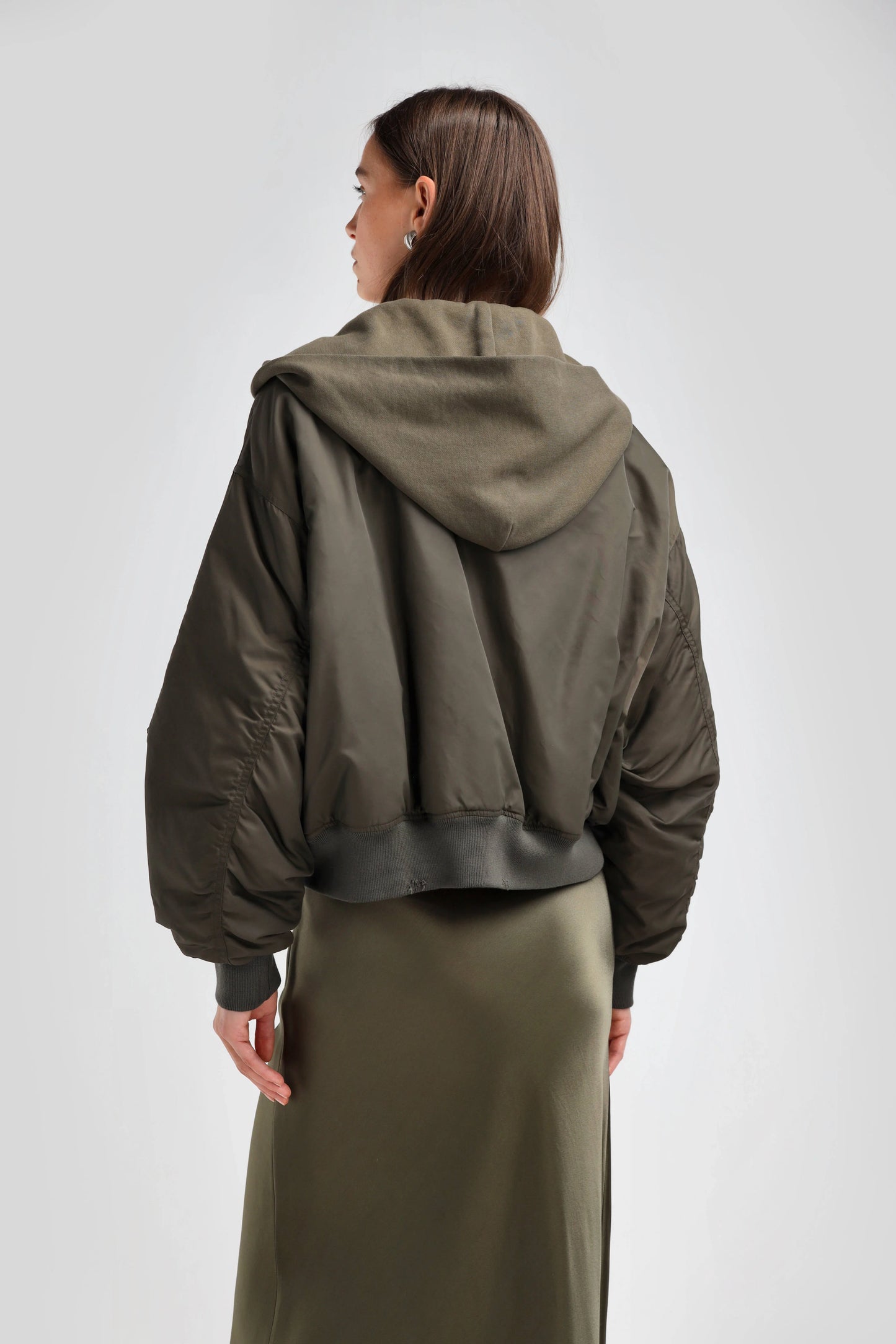 Bomber Jacket The Getty Olive