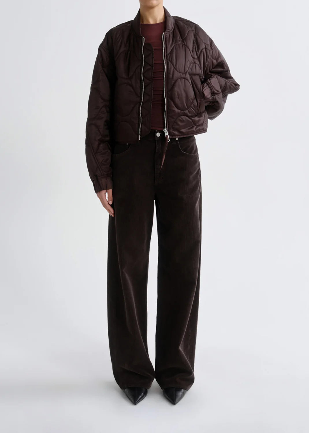 Jacket Iona Quilted Brown