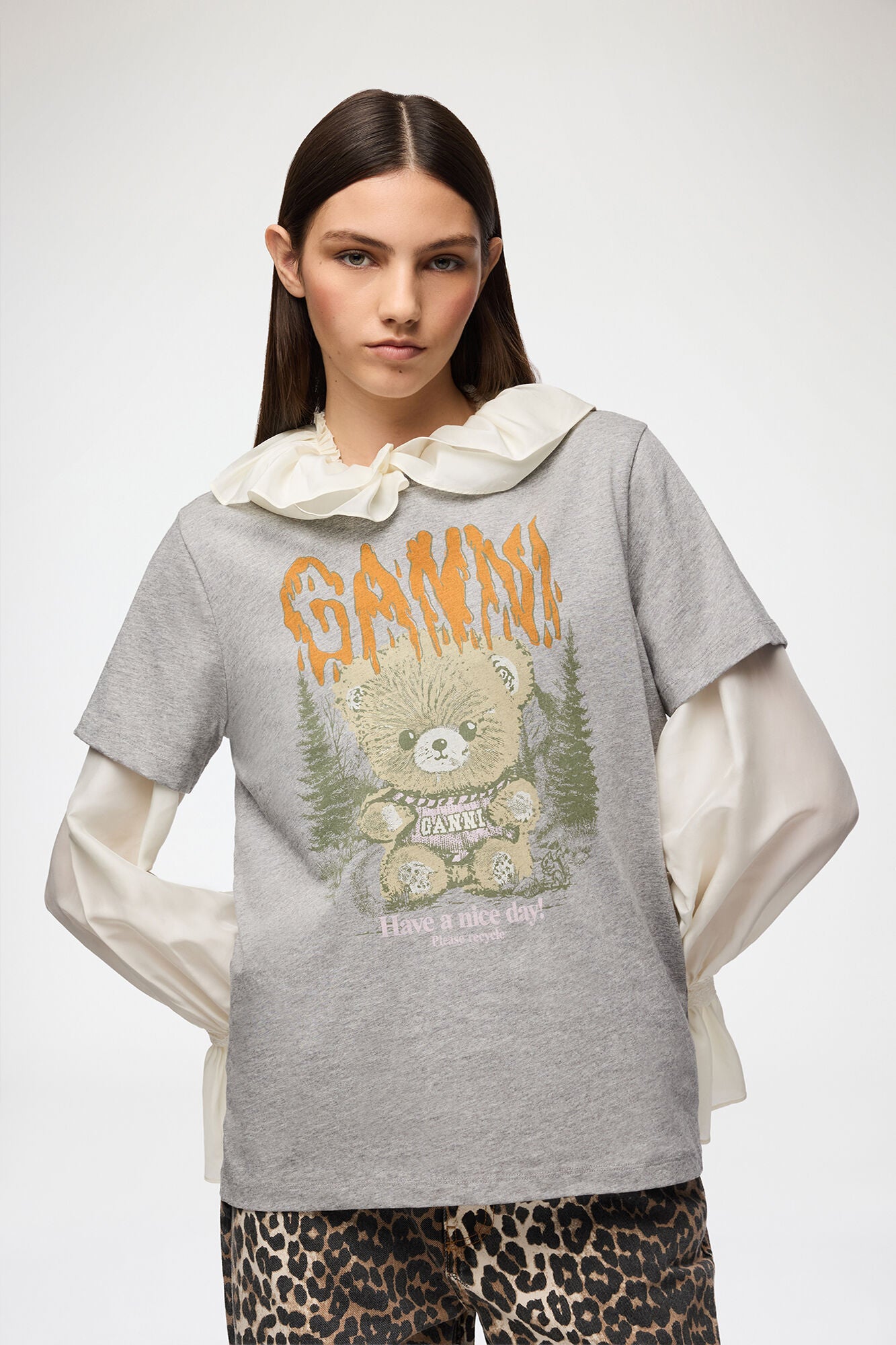 T-shirt Teddy Forest Grey