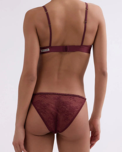 Briefs Rosie Bordeaux