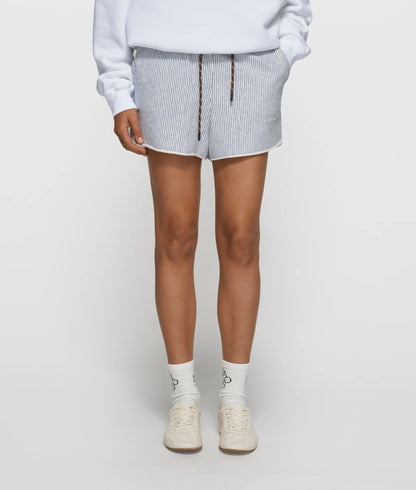 Shorts Easy Stripes White Blue