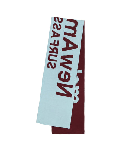 Název šátku Burgundská a modrá