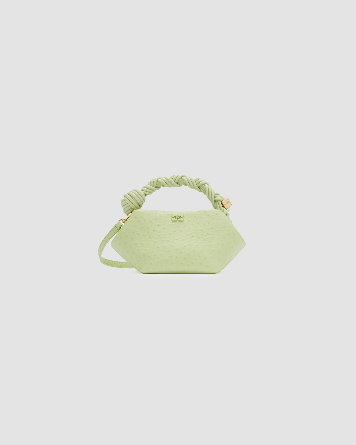 Bag Bou Mini Ostrich Green