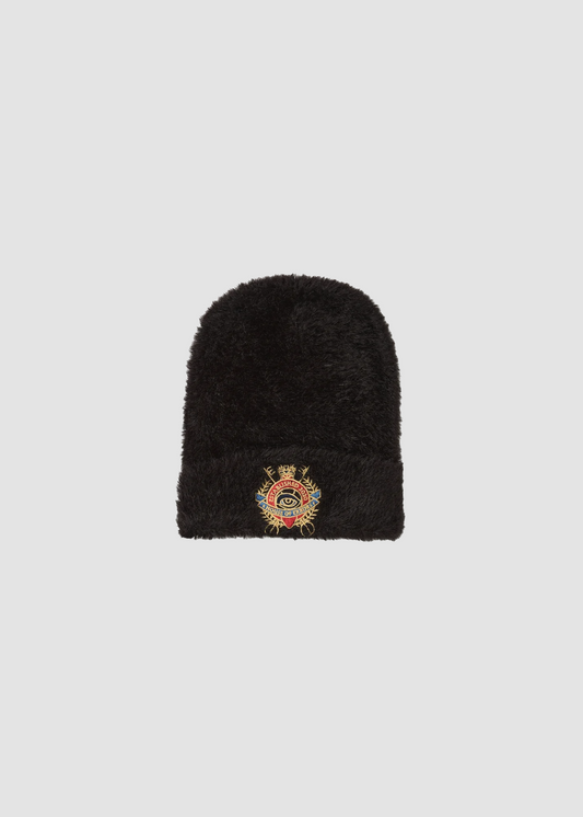 Beanie Crest Black