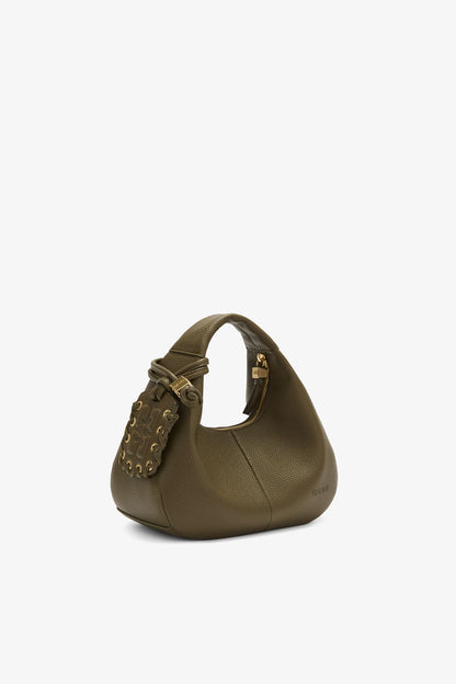 Bag Hobo Mini Grained Olive