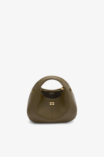Bag Hobo Mini Grained Olive