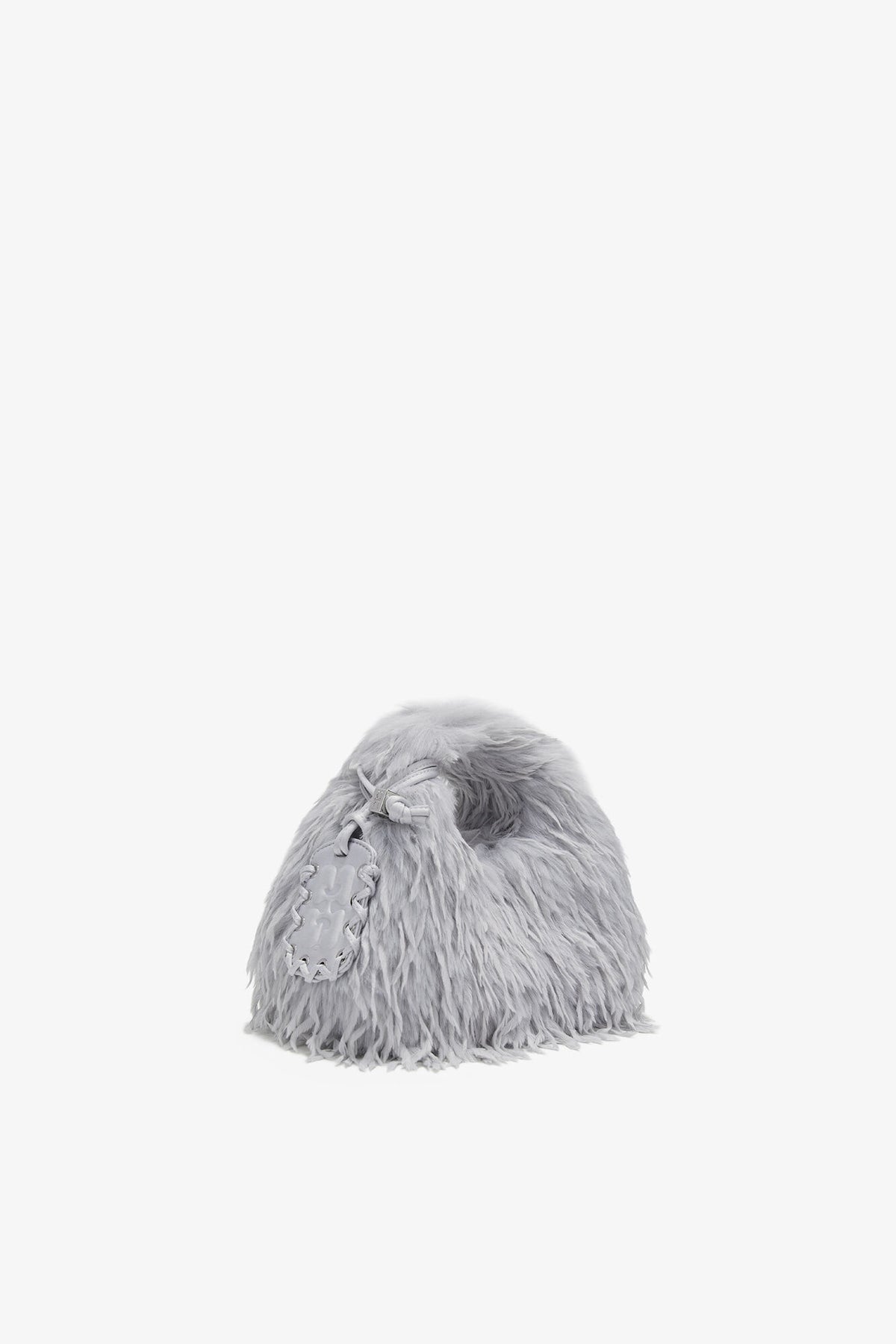 Bag Hobo Mini Feather Grey