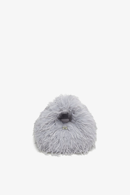 Bag Hobo Mini Feather Grey