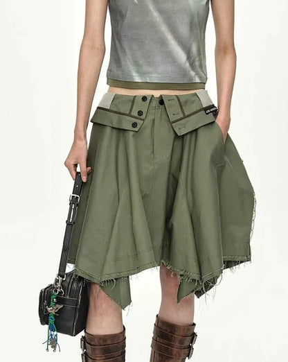 Skirt Upside-Down Khaki