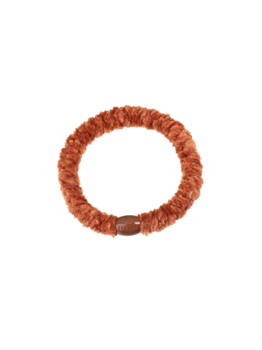 Hair Tie Velvet Terracotta