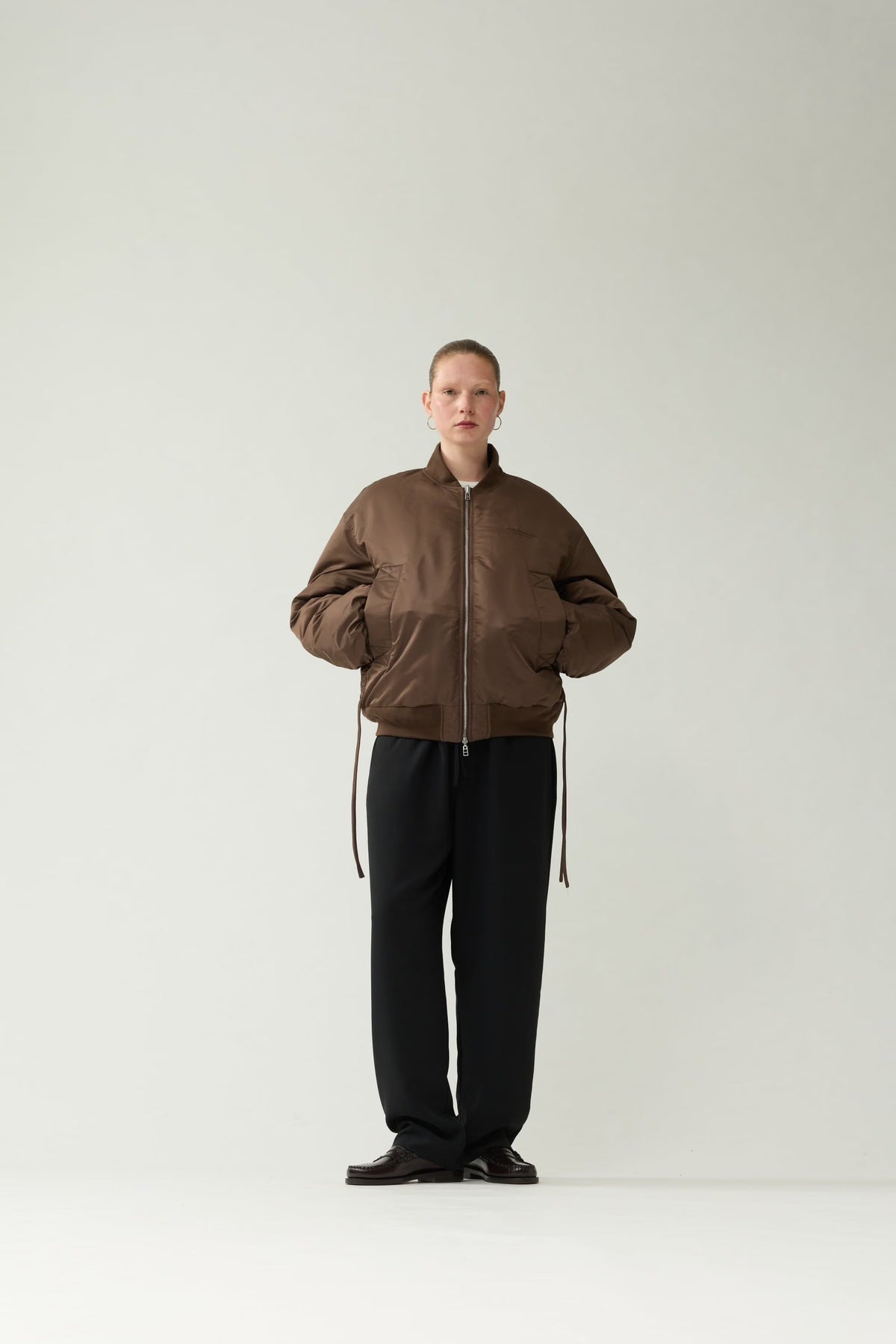 Jacket Bomber Reversible Brown&Blue