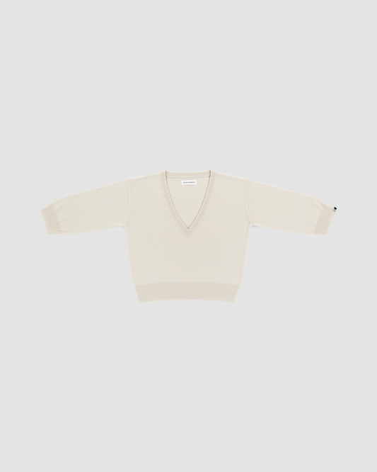 Sweater n491 Pearl Bone