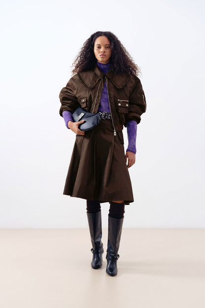 Bomber Jacket Duchesse Brown