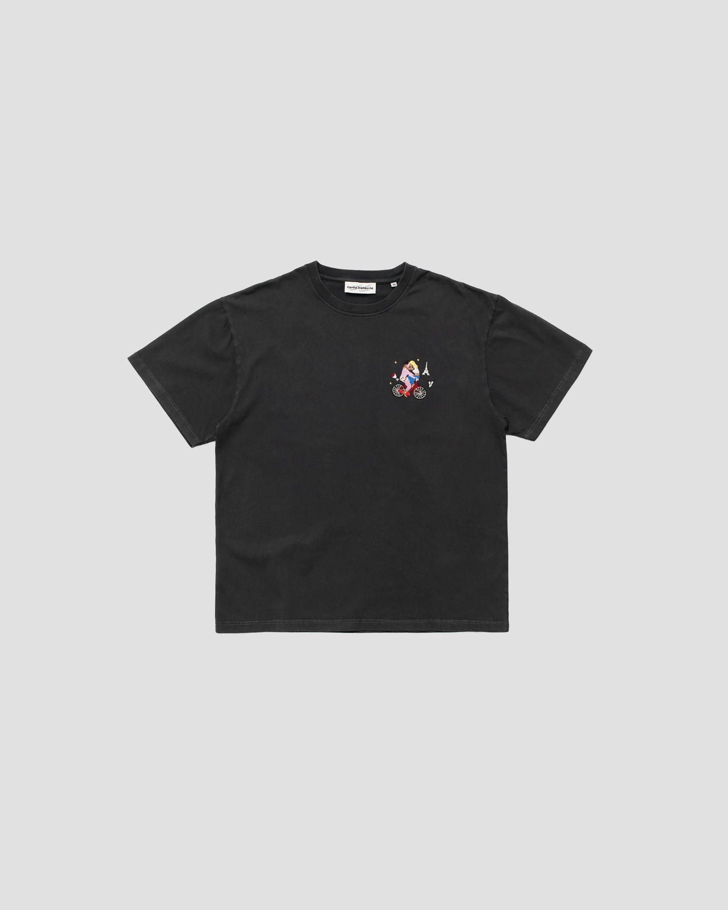 T-shirt Velo Valentine Off-Black