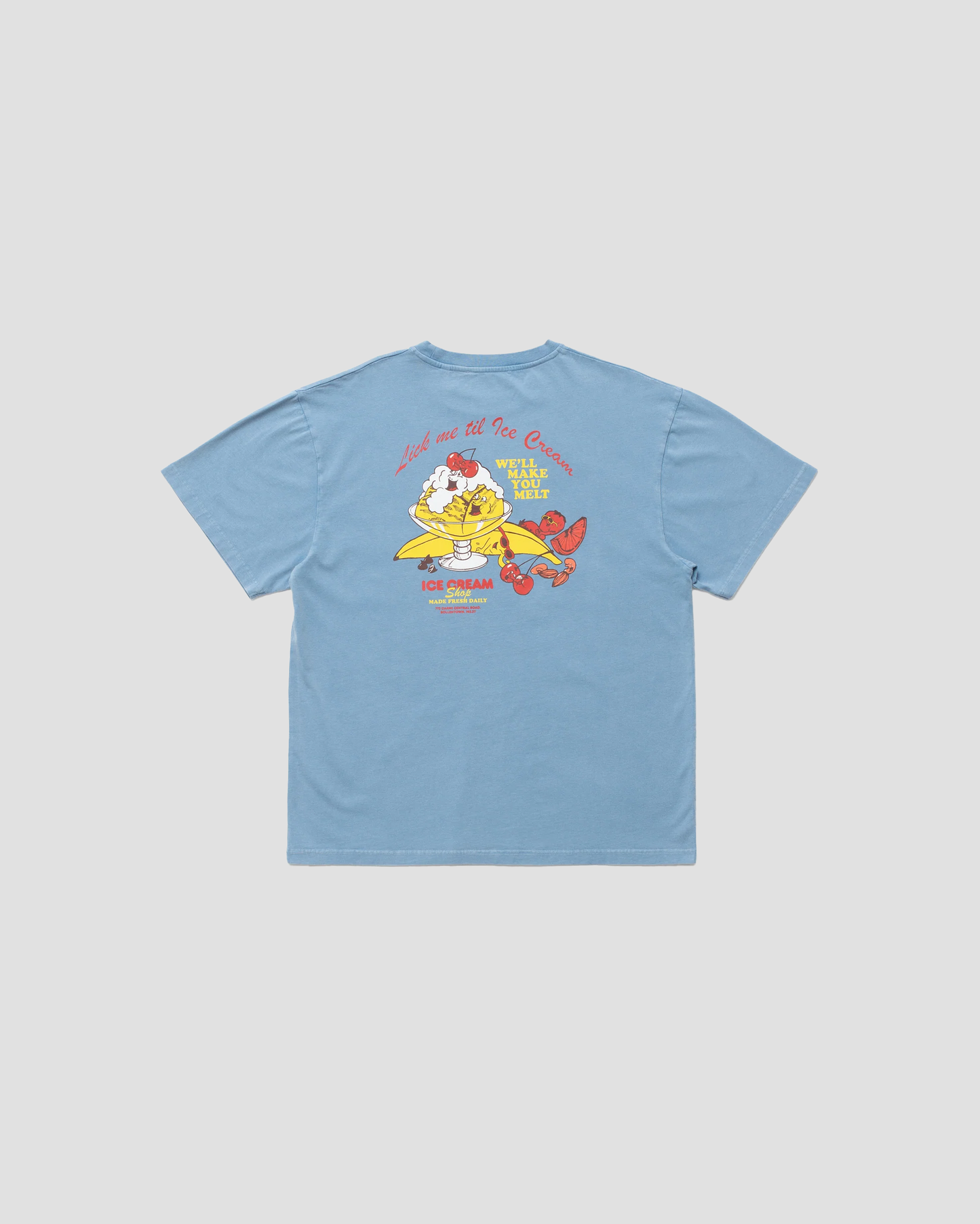 T-shirt Lick Me Blue