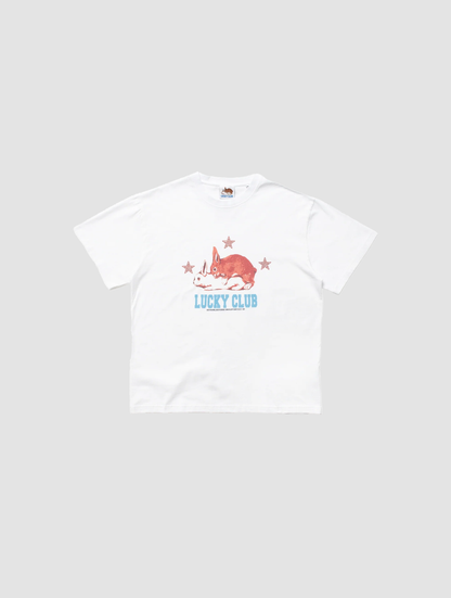 T-shirt Lucky Club White