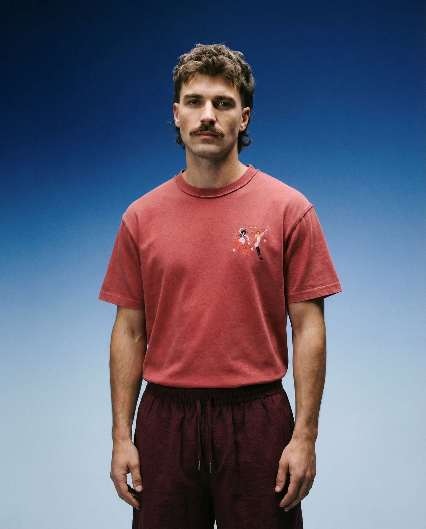T-shirt Romance Off-Red