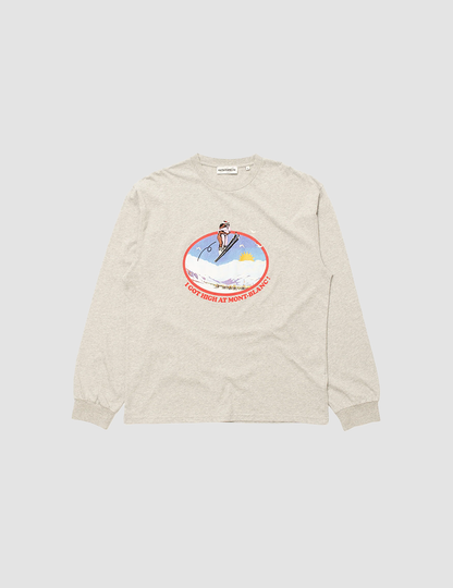 T-shirt Mont Blanc Memories Grey