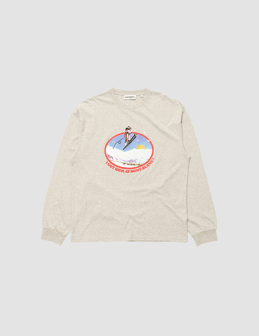 T-shirt Mont Blanc Memories Grey