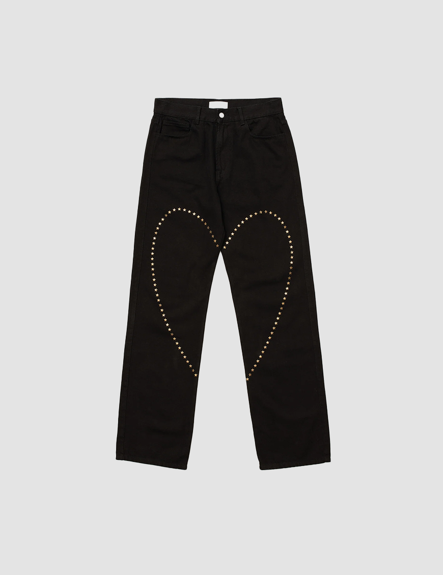 Jeans Heart Break Black