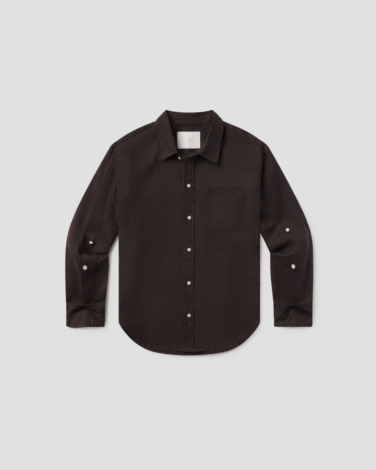 Shirt Kayla Linen Chocolate