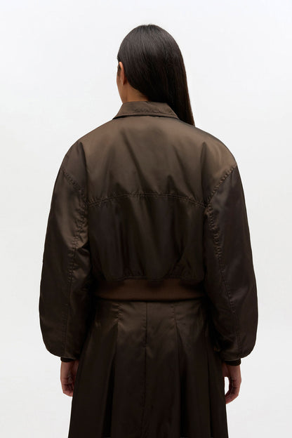 Bomber Jacket Duchesse Brown