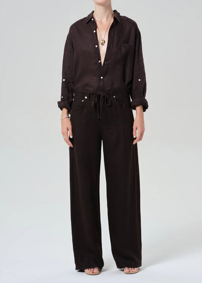 Pants Brynn Linen Chocolate