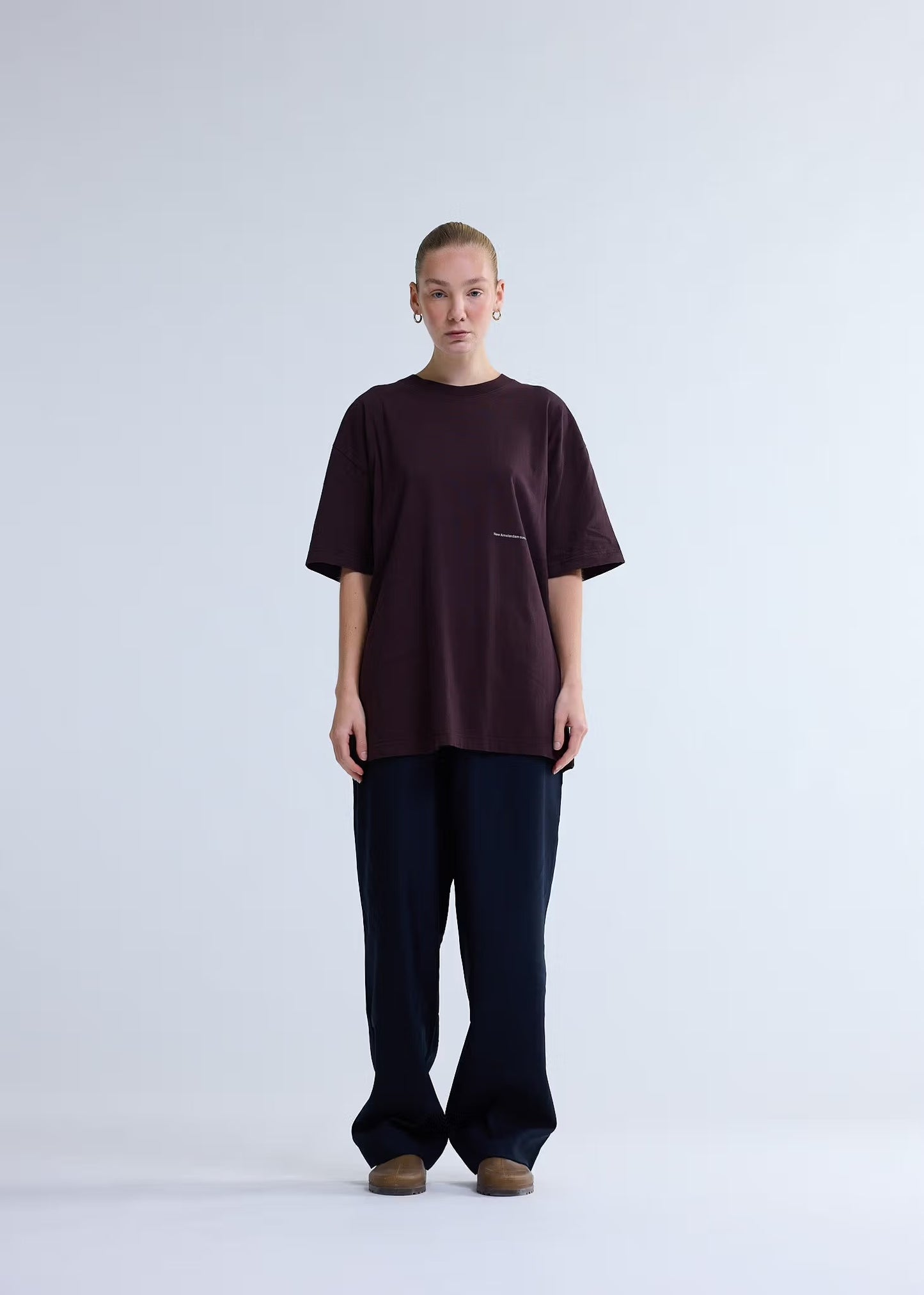 T-shirt Hibiscus Walnut