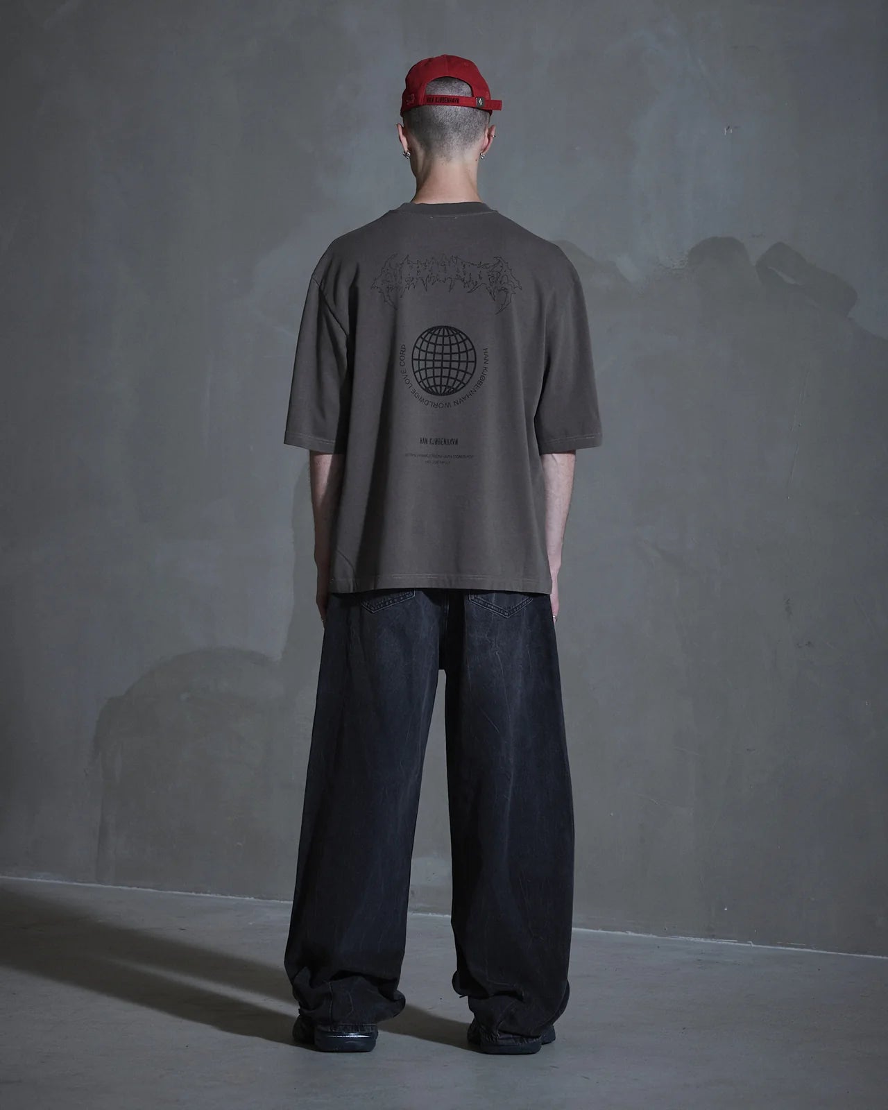T-shirt Corp Dusty Brown