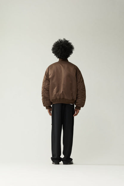 Jacket Bomber Reversible Brown&Blue