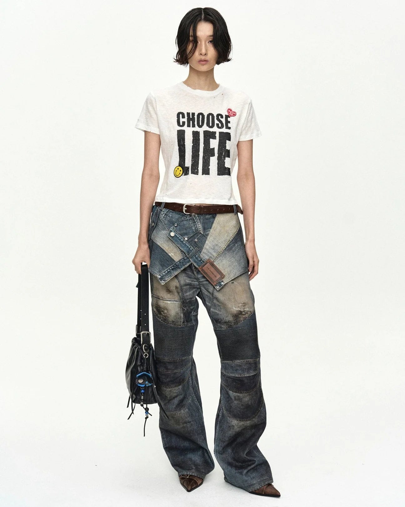 T-shirt Choose Life White