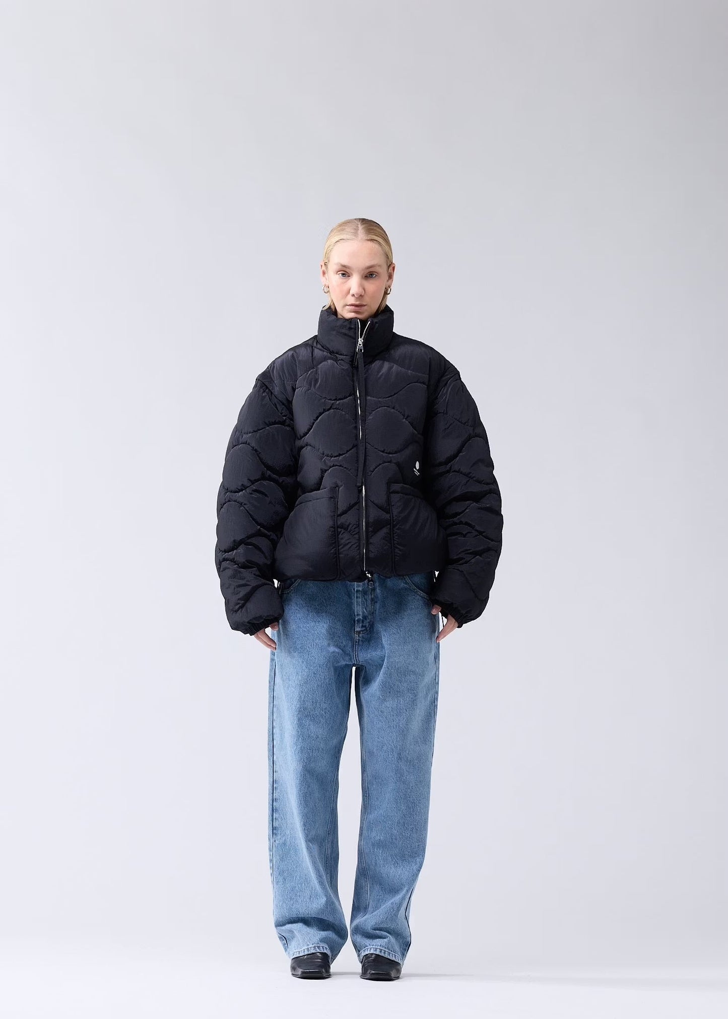 Jacket Detachable Black