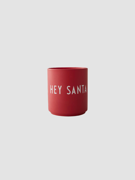 Christmas Cup Hey Santa Red
