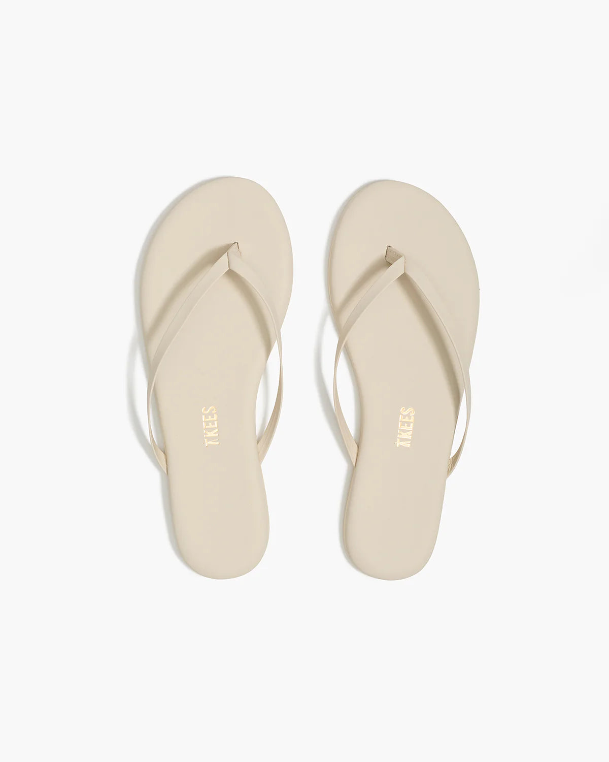 Flip Flops Lily Pigments White