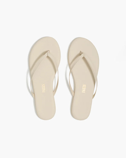 Flip Flops Lily Pigments White