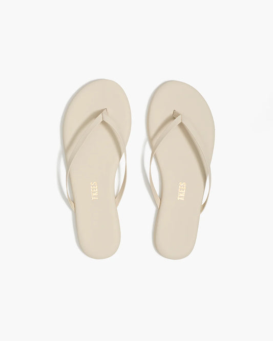 Flip Flops Lily Pigments White